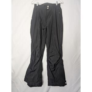 NORDICA Ski Pants Women's Snow Rain Lightweight Black Size 6 NWOT Outdoorsy